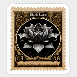 MTG - Black Lotus Stamp - Postage Stamp Series Sticker